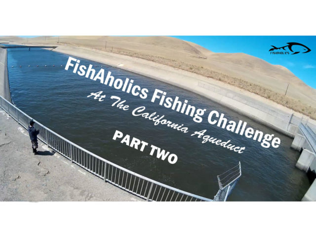 FishAholics Fishing Challenge At The California Aqueduct: Part Two