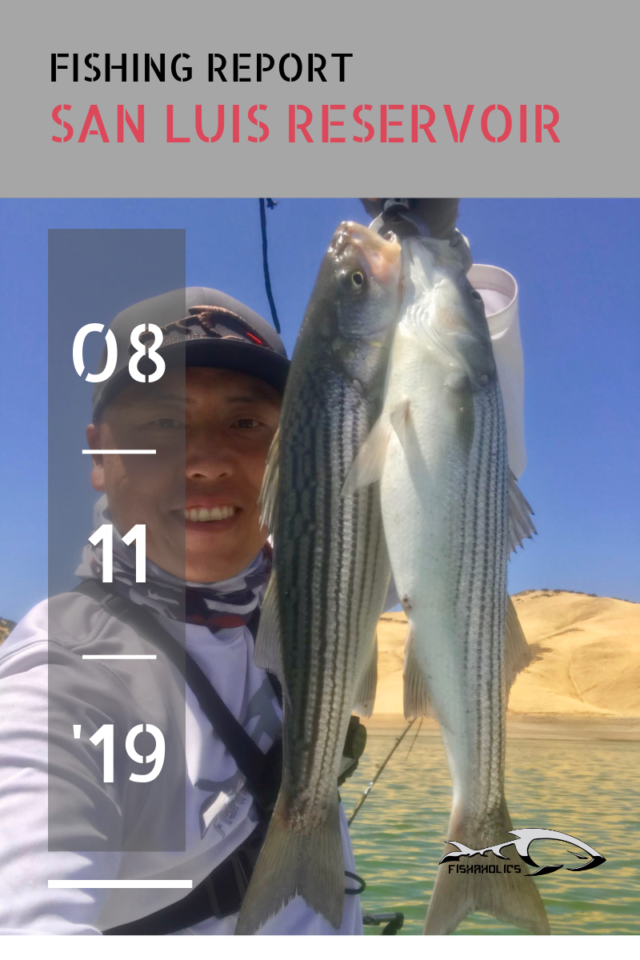 Fishing Report: San Luis Reservoir August 11, 2019